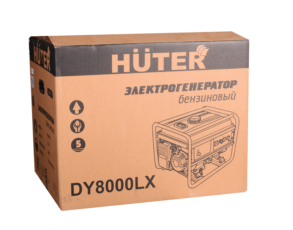 Портативный бензогенератор HUTER DY8000LX цена: 51 490 р.,  в .